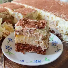 Pyszne ciasto bananowy song przepis z mascarpone, które zachwyca
