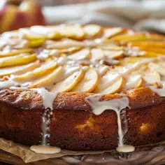 Delikatne ciasto z olejem i jabłkami: smak lata w twoim domu